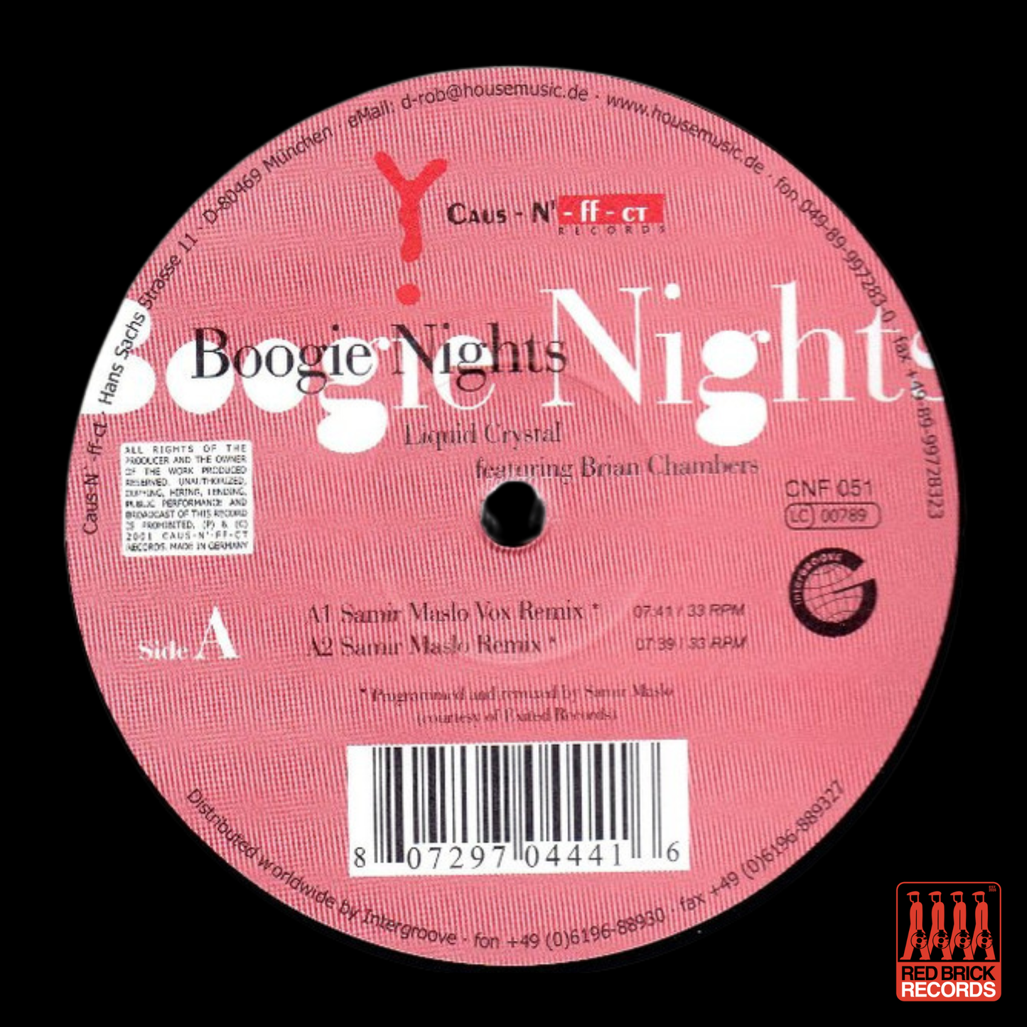 Liquid Crystal (feat. Brian Chambers) - Boogie Nights