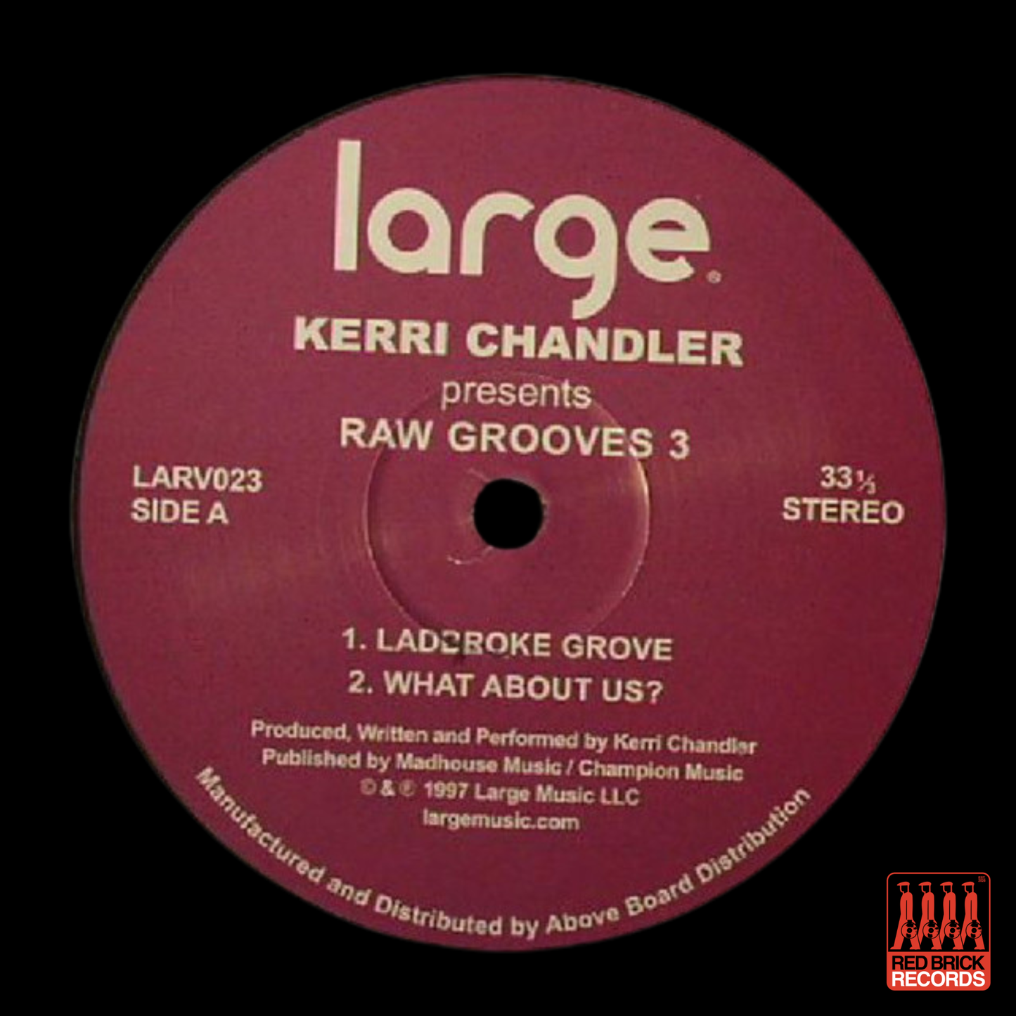 Kerri Chandler - Raw Grooves 3