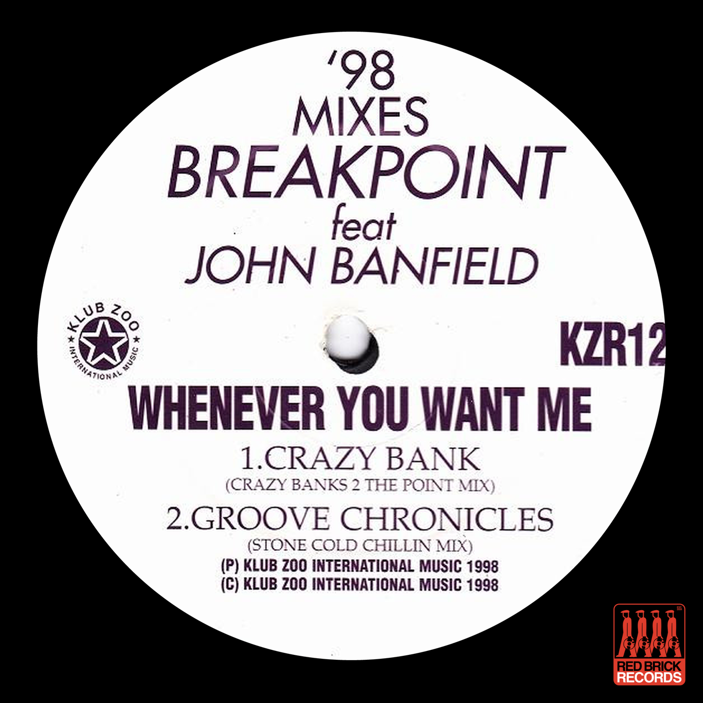 Breakpoint - Whenever You Want Me ('98 Mixes)