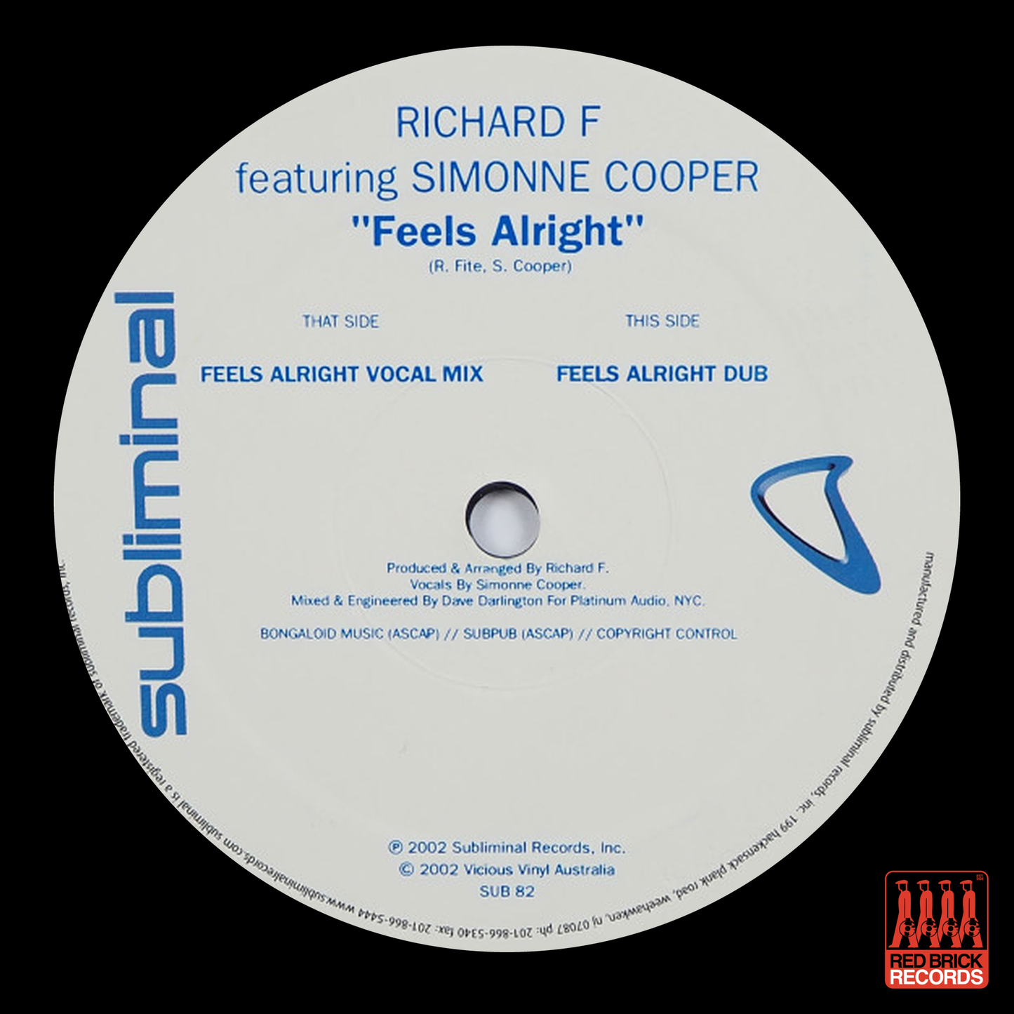 Richard F - Feels Alright