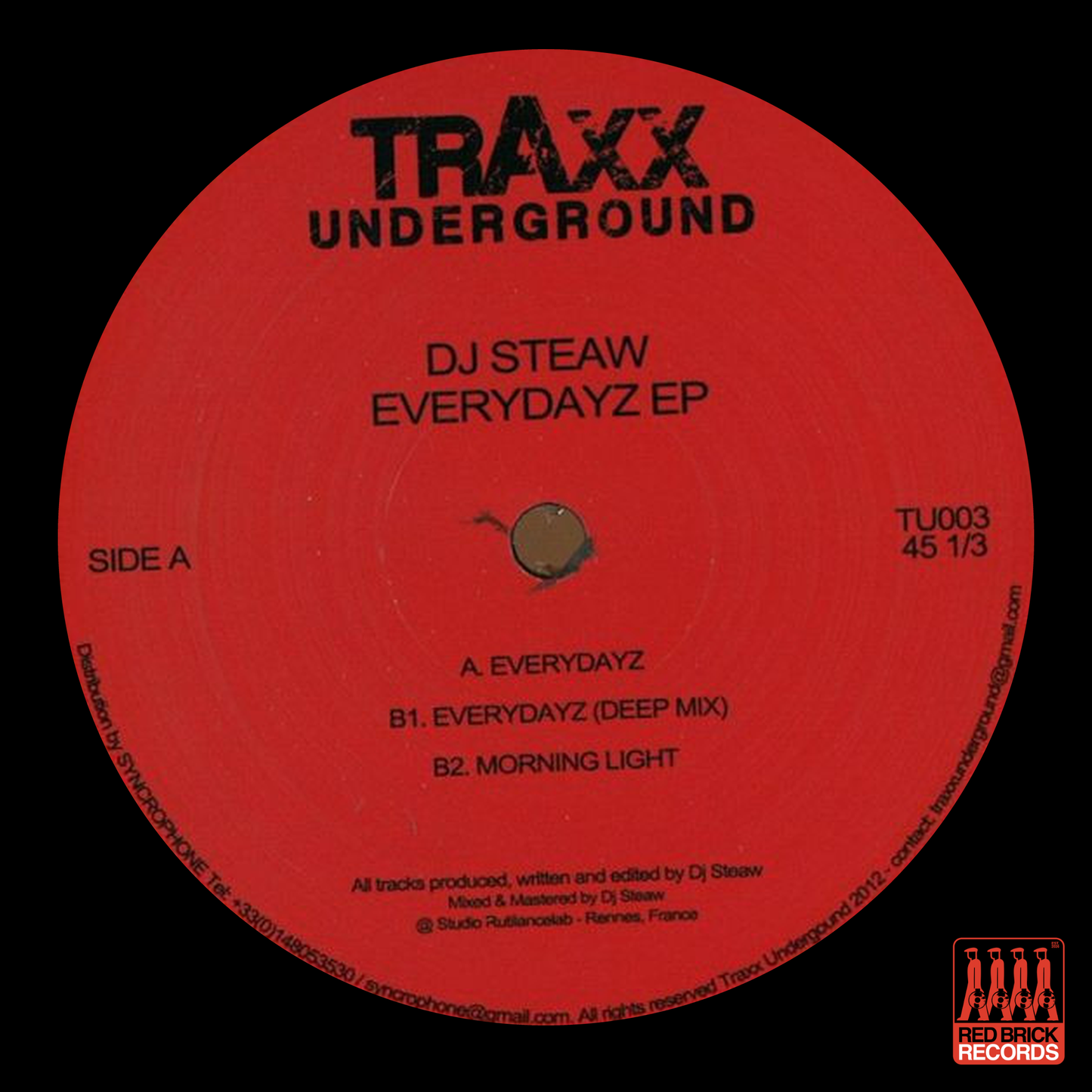DJ Steaw - Everydayz EP