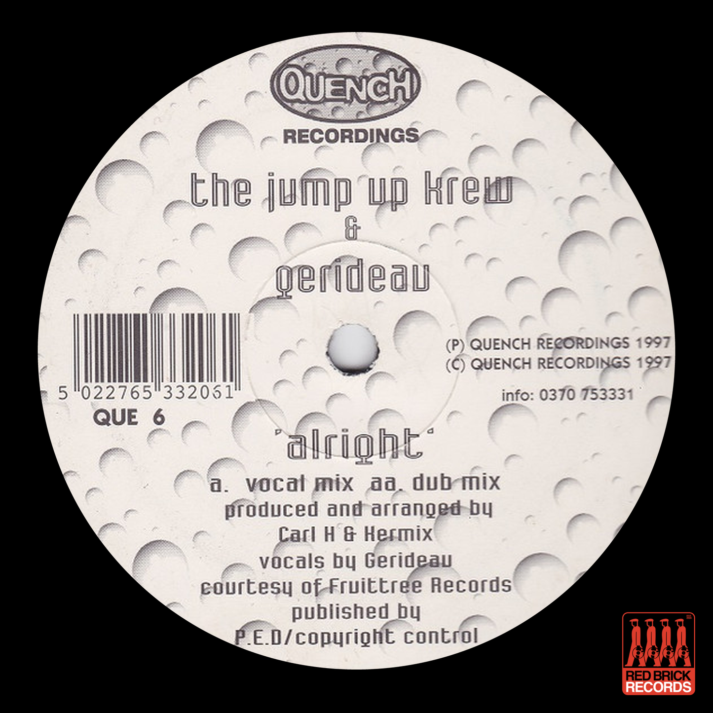 The Jump Up Crew - Alright