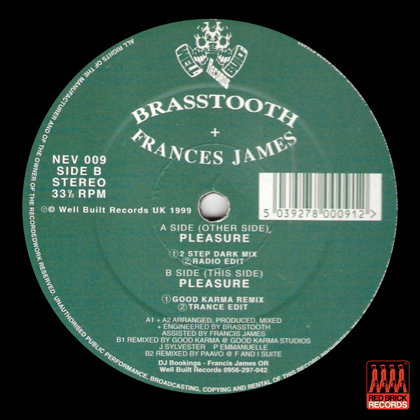 Brasstooth and frances james - Pleasure