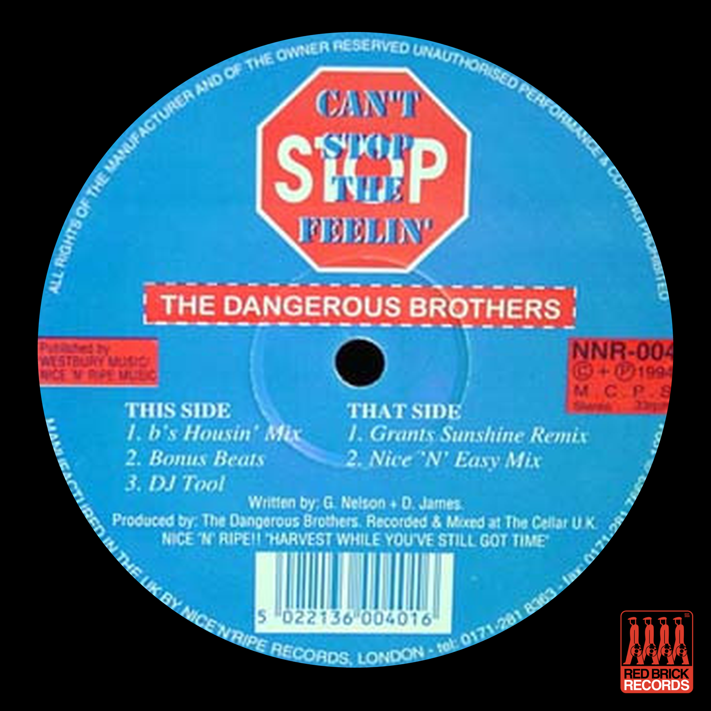 The Dangerous Brothers - Can't Stop The Feelin'