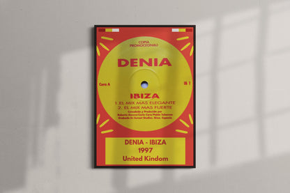 Custom Record Poster