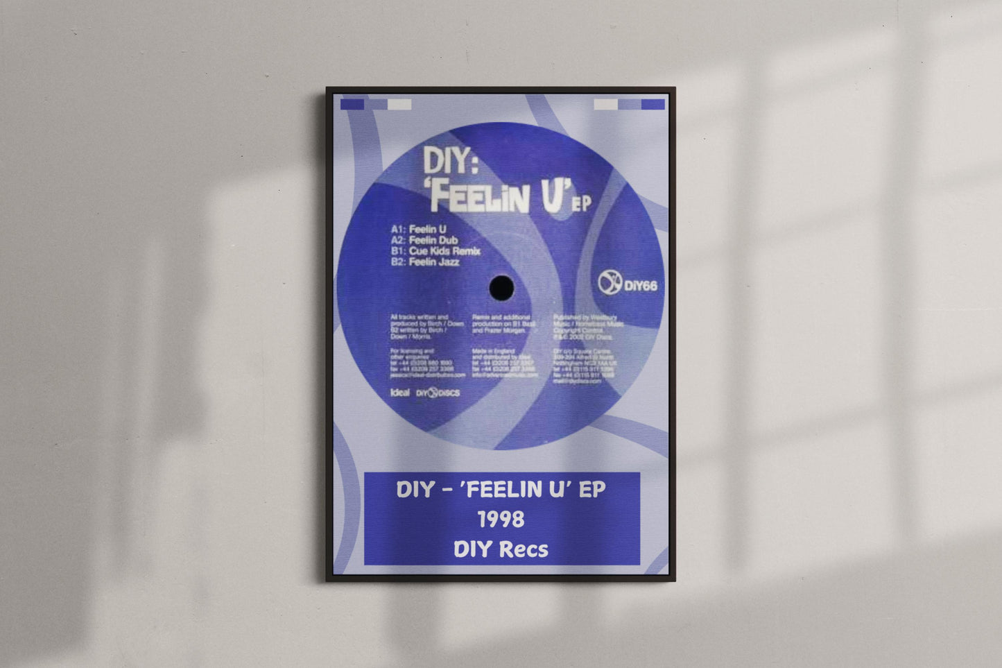 Custom Record Poster