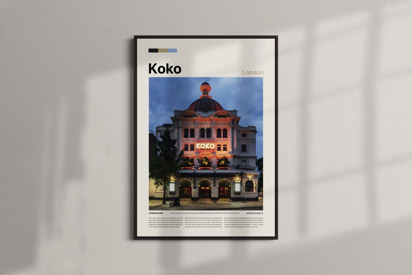 Custom Venue Poster