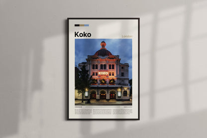 Custom Venue Poster