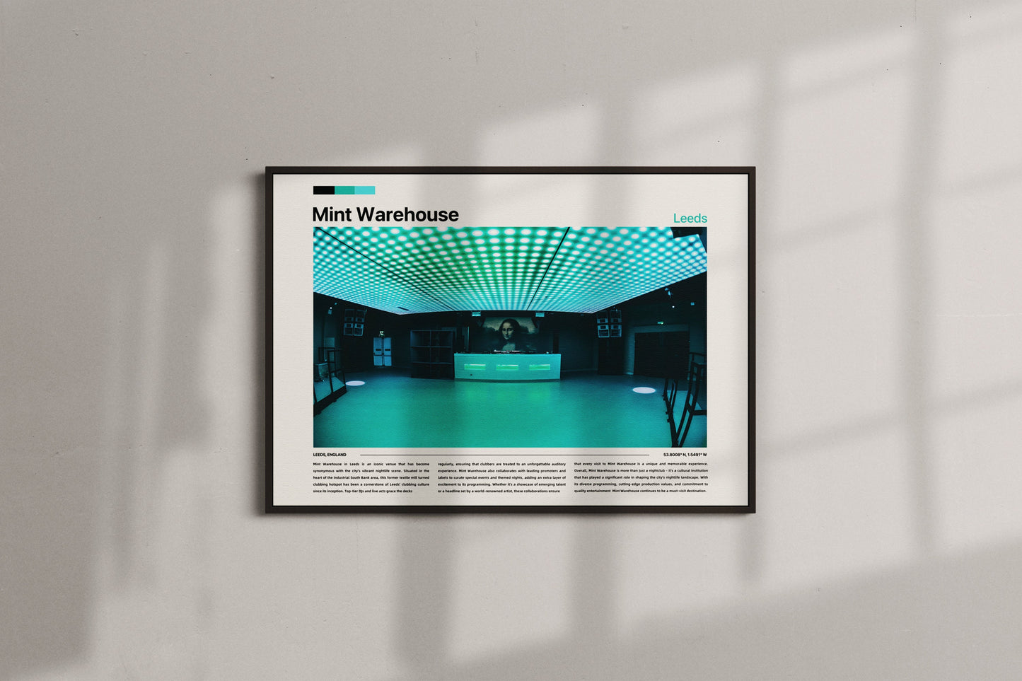 Custom Venue Poster