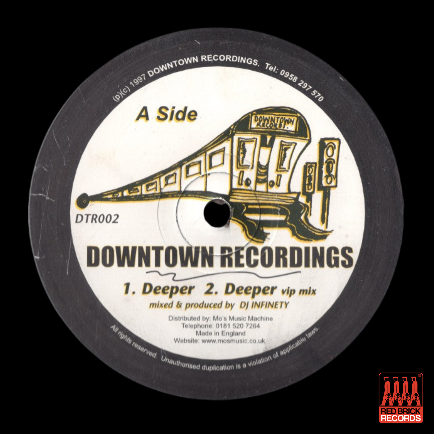 DJ Infenity   - Deeper / Its All Right