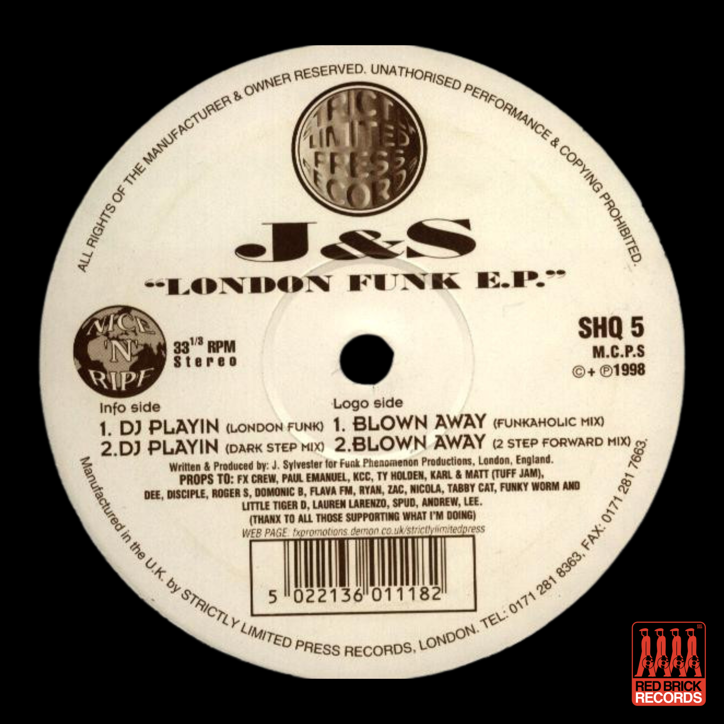 J & S  - London Funk EP