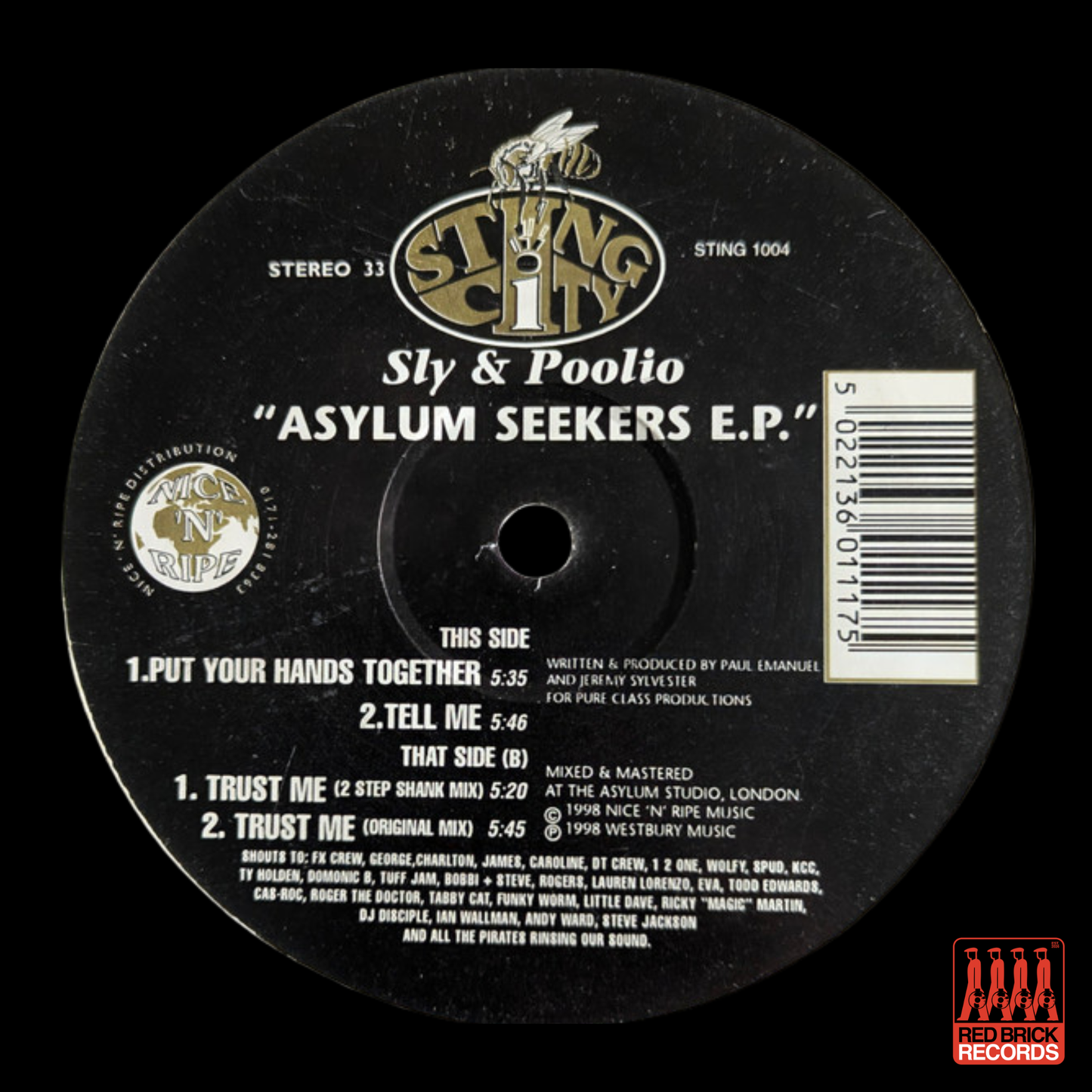 Sly & Poolio - Asylum Seekers E.P.