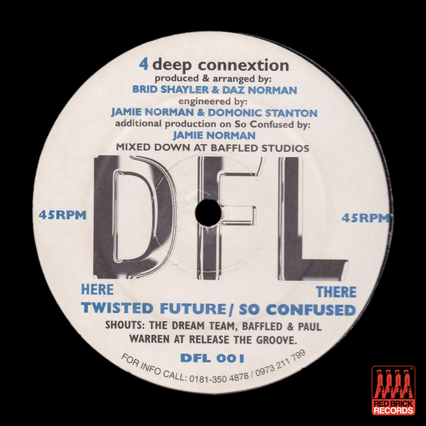 4 Deep Connextion  - Twisted Future / So Confused