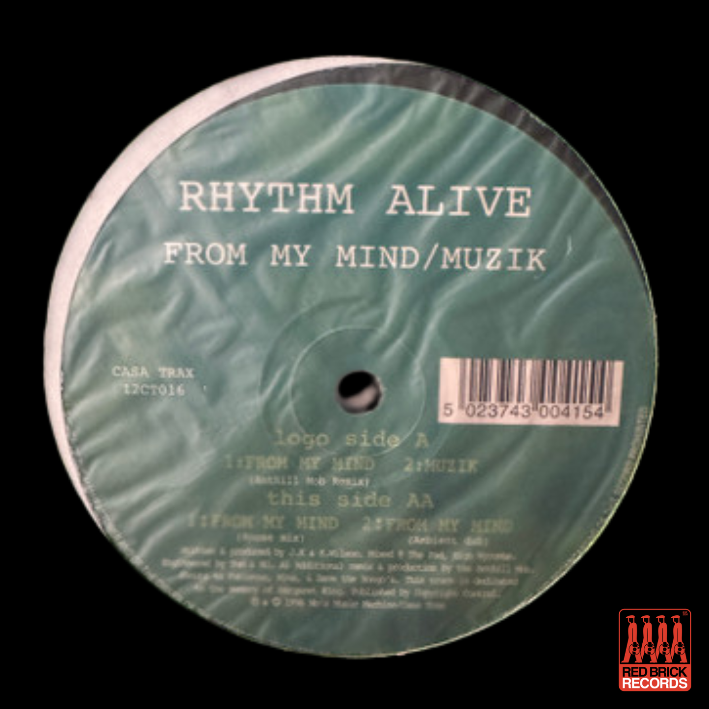 Rhythm Alive - From My Mind / Muzik