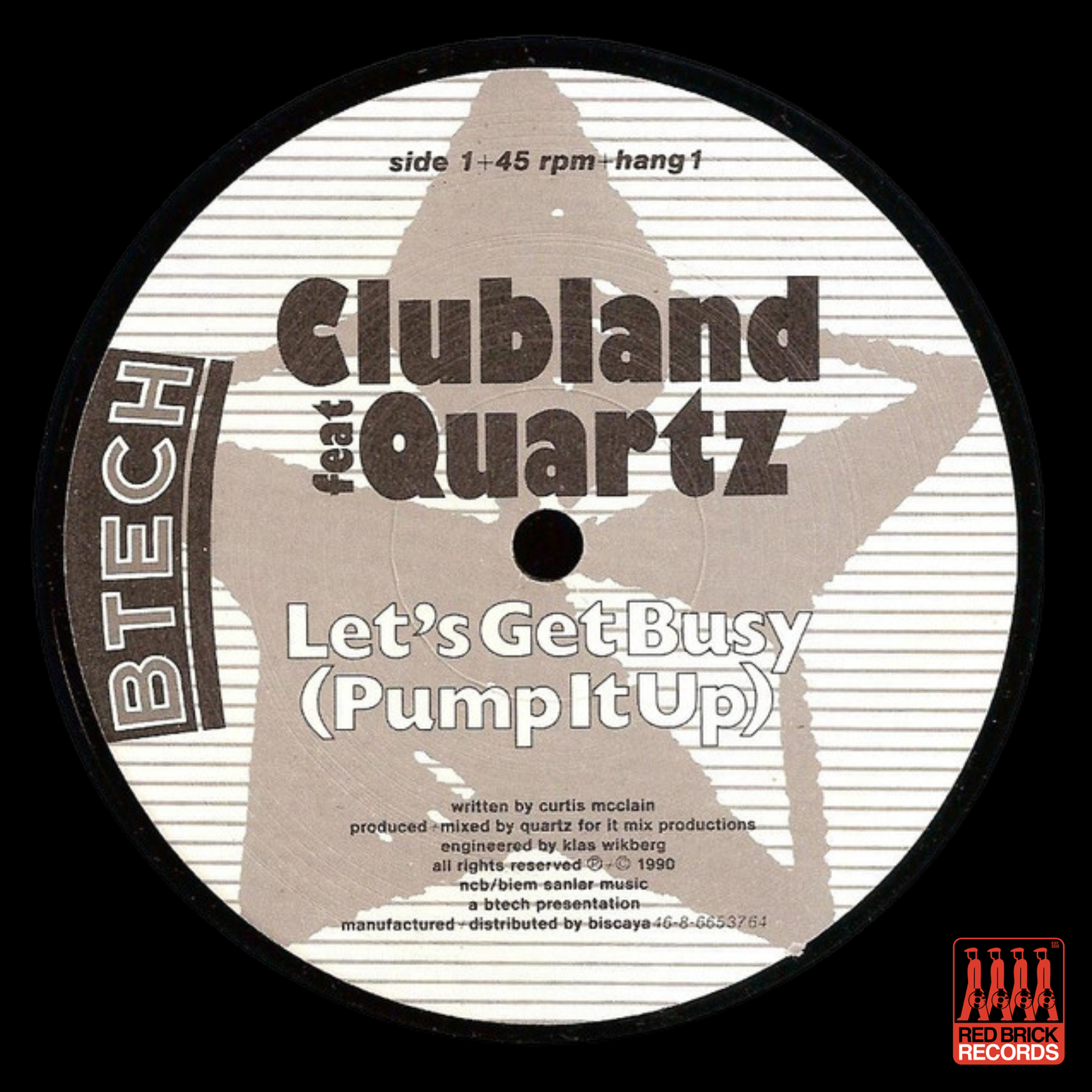 Clubland Feat Quartz – Let's Get Busy (Pump It Up) / Beat'n The Art (Summer Of Love Mix)