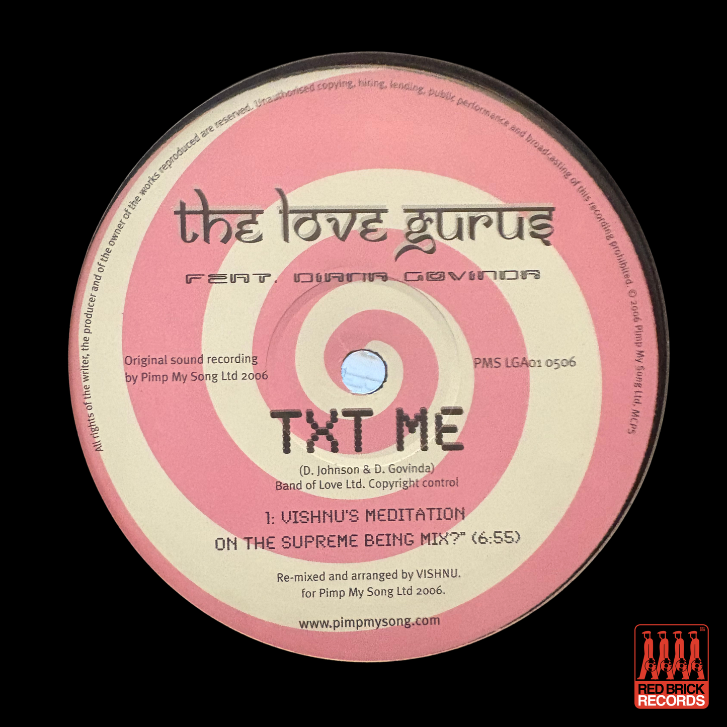 The Love Gurus Feat. Diana Govinor - TXT ME