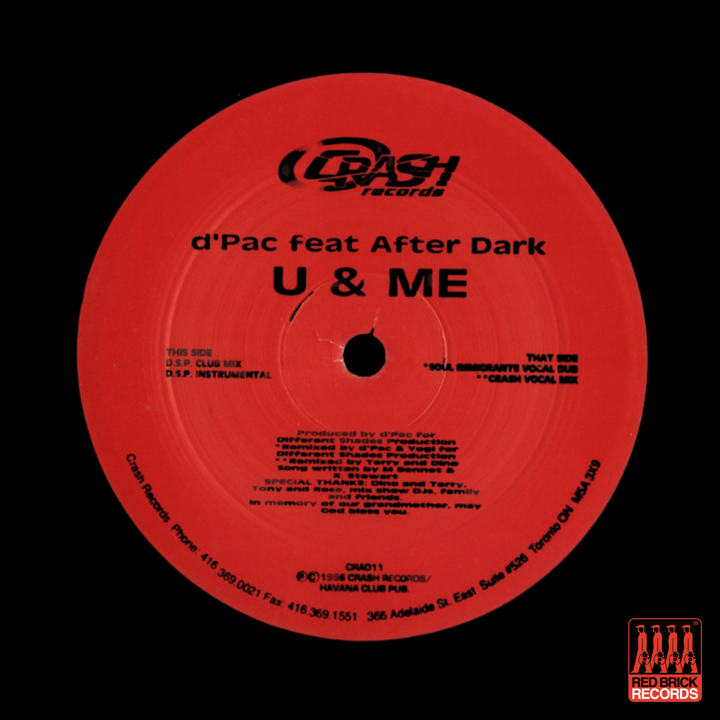 D’Pac feat After Dark - U & Me