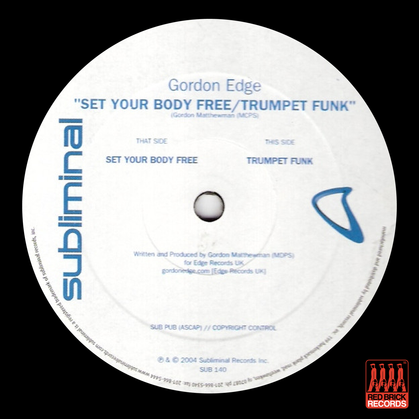Gorton Edge  - Set Your Body Free / Trumpet Funk