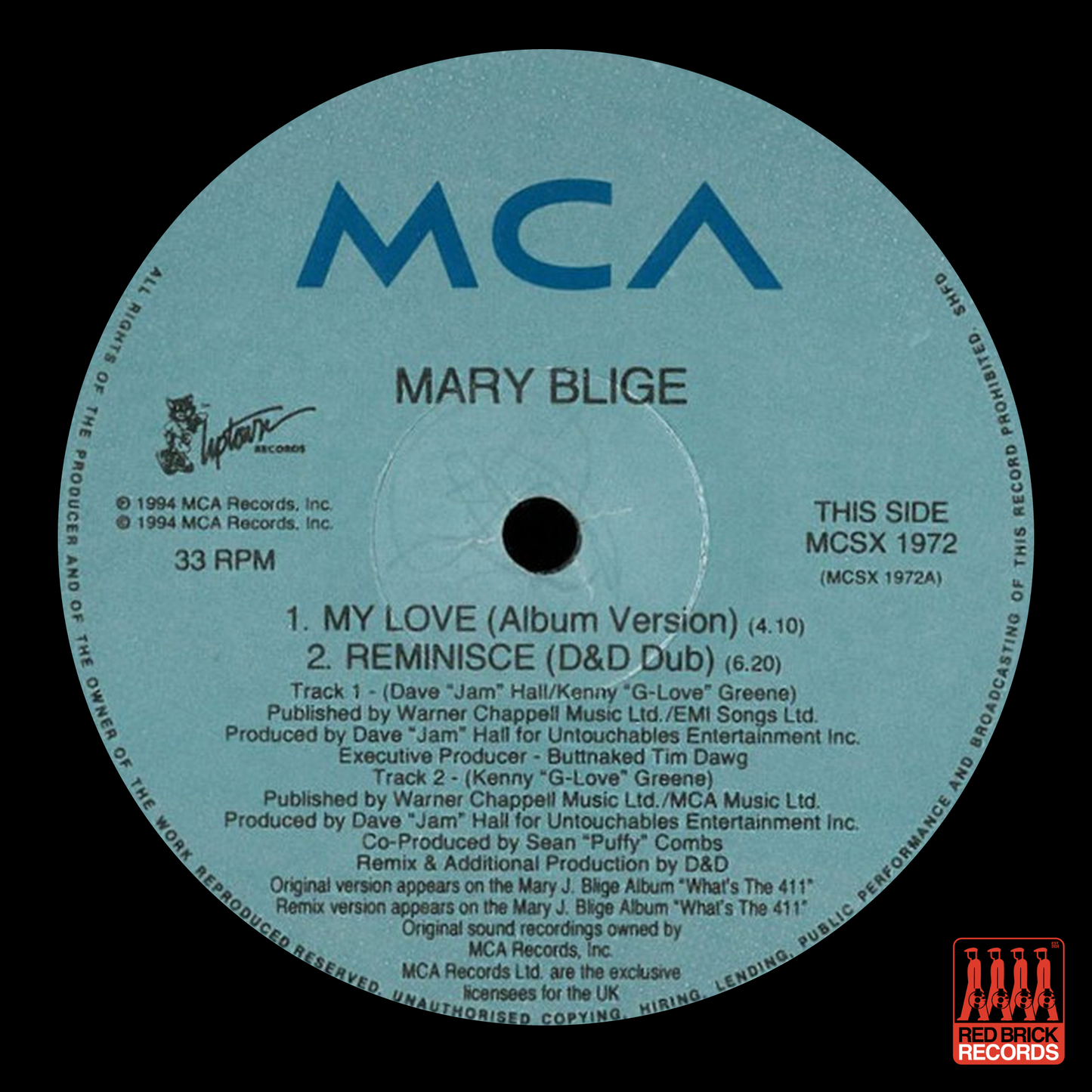 Mary J Blige - My Love / Reminisce