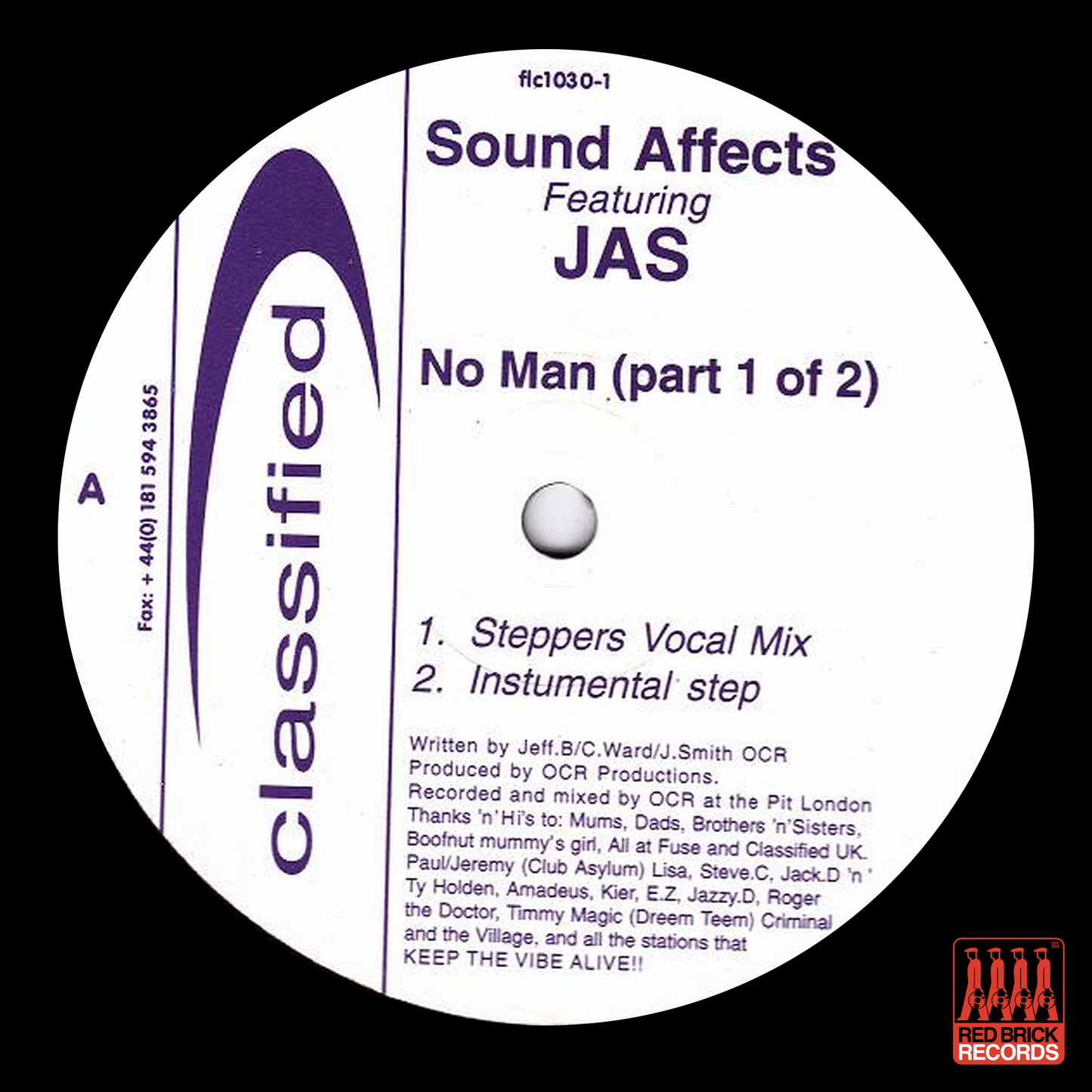 Sound affects featuring JAS - No Man (Part 1 Of 2)