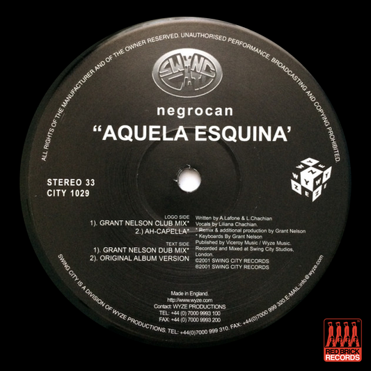 Negrocan - Aquela Esquina