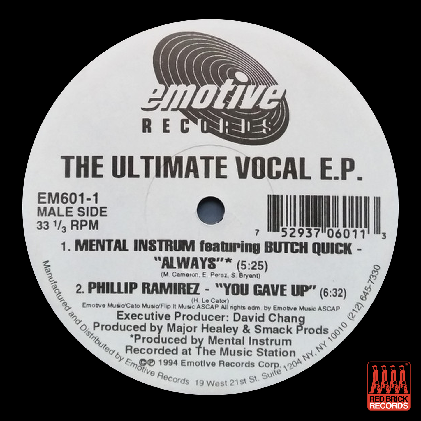 Various - The Ultimate Vocal EP