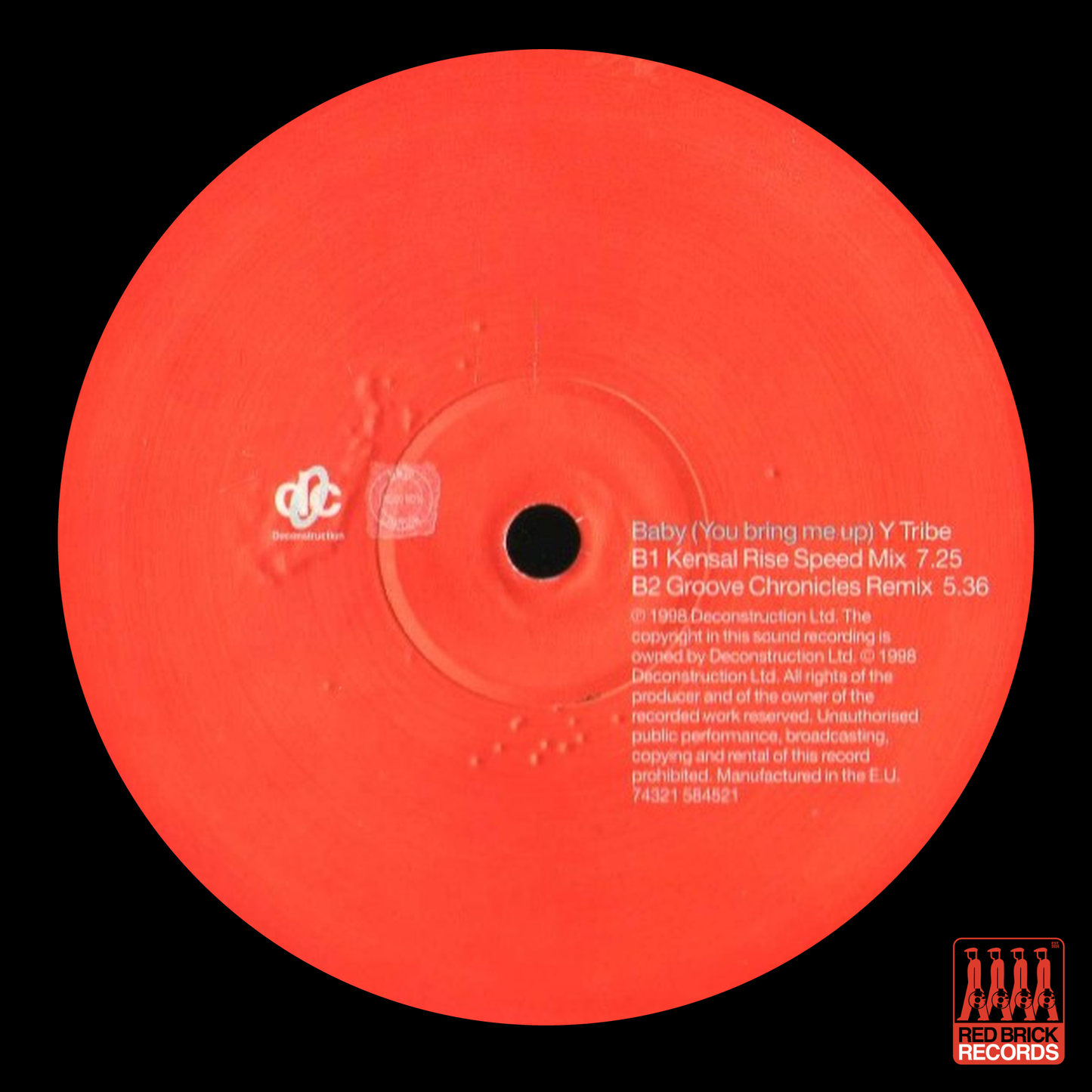 Y Tribe - Baby (You Bring Me Up)