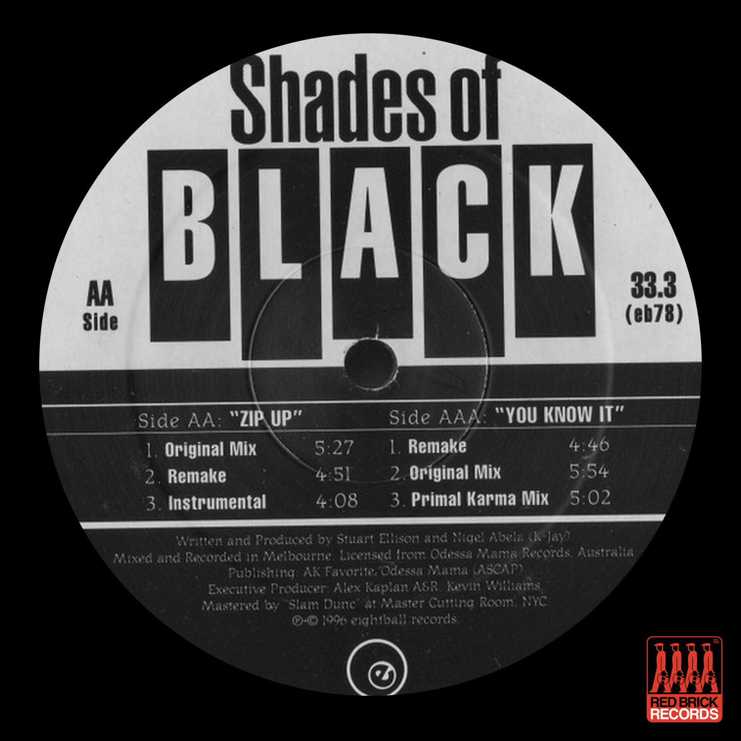 Shades of black  - Zip Up / You Know It