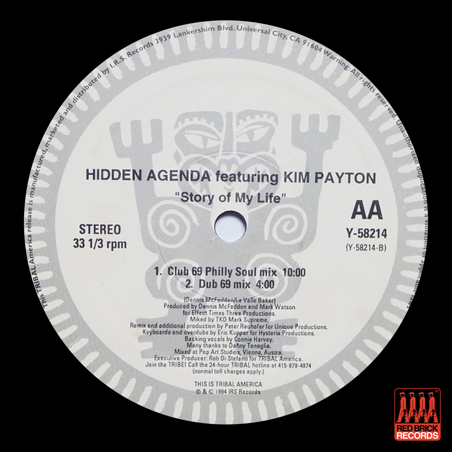 Hidden Agenda - Story Of My Life