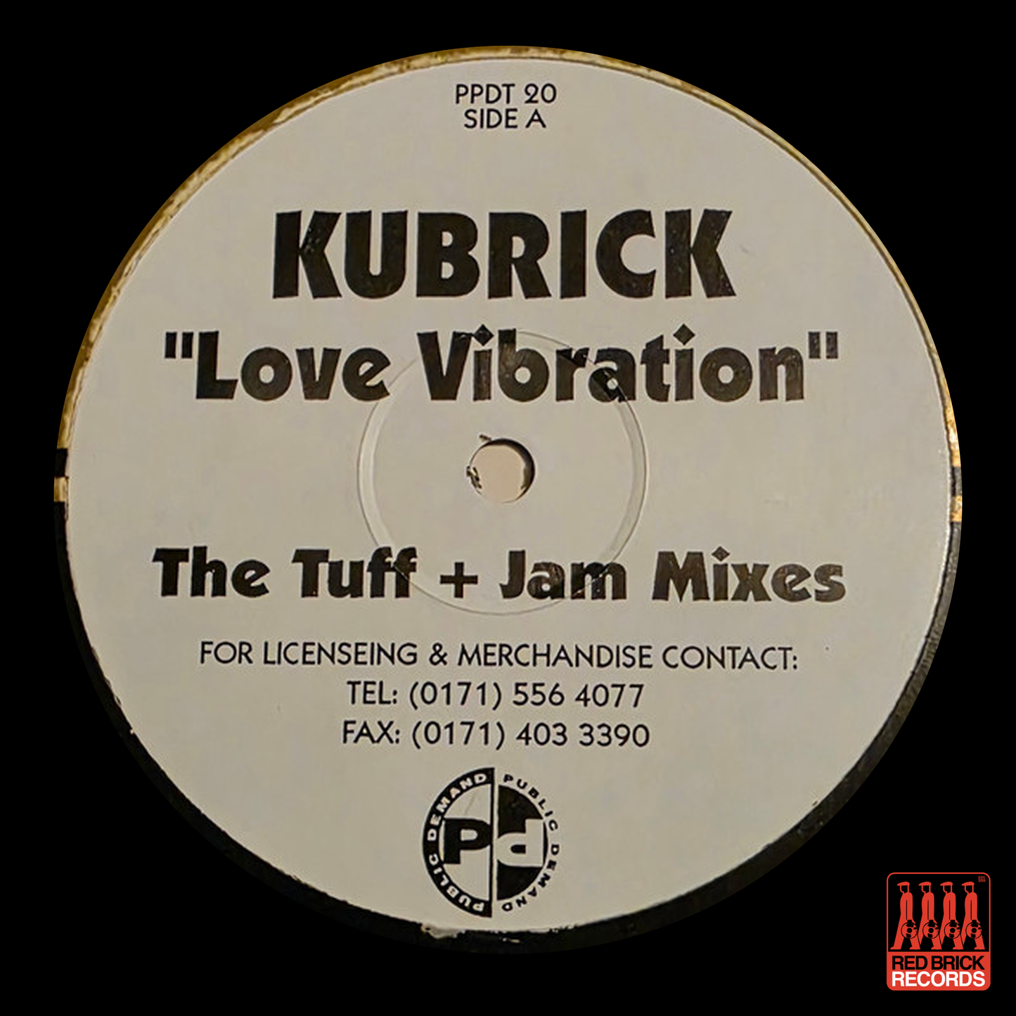 Kubrick - Love Vibration (The Tuff + Jam Mixes)