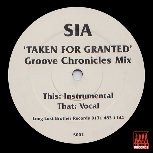 Sia - Taken For Granted (Groove chronicles mix)