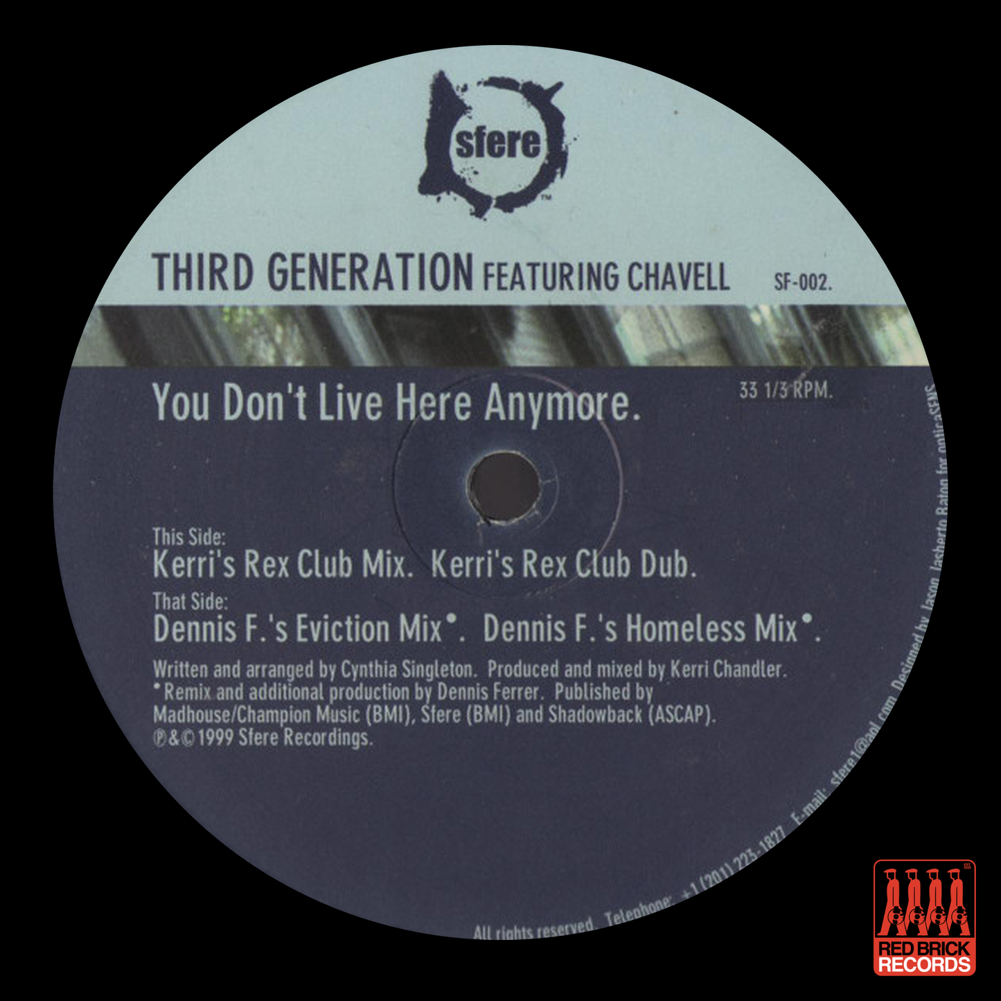 Kerri Chandler & Dennis Ferrer - You Don't Live Here Anymore