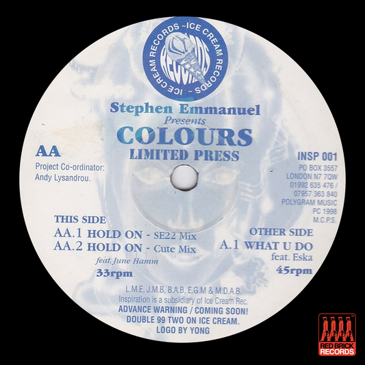 Colours - What U Do / Hold On