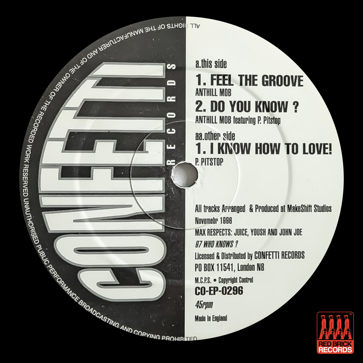 Anthil Mob/P.Pitstop - Feel The Groove