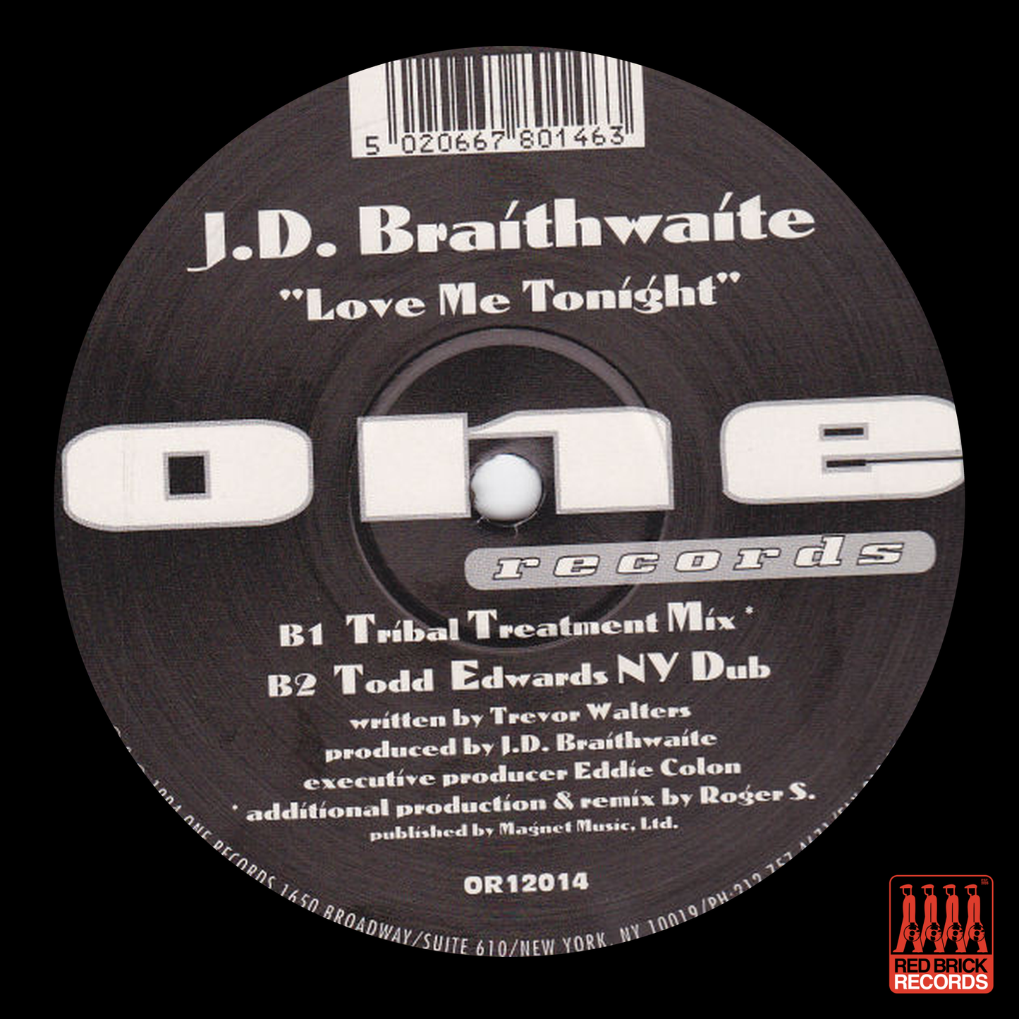 J.D. Braithewaite - Love Me Tonight