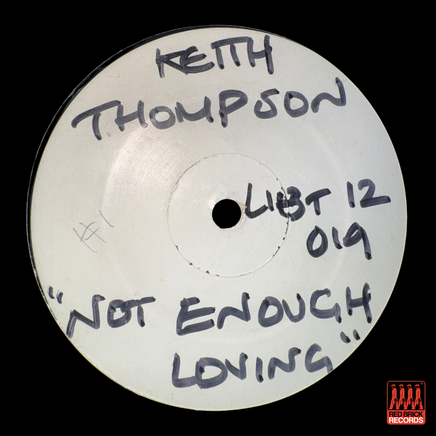 Keith Thompson – Not Enough Loving (White Label)