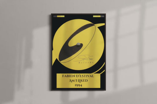 Custom Record Poster